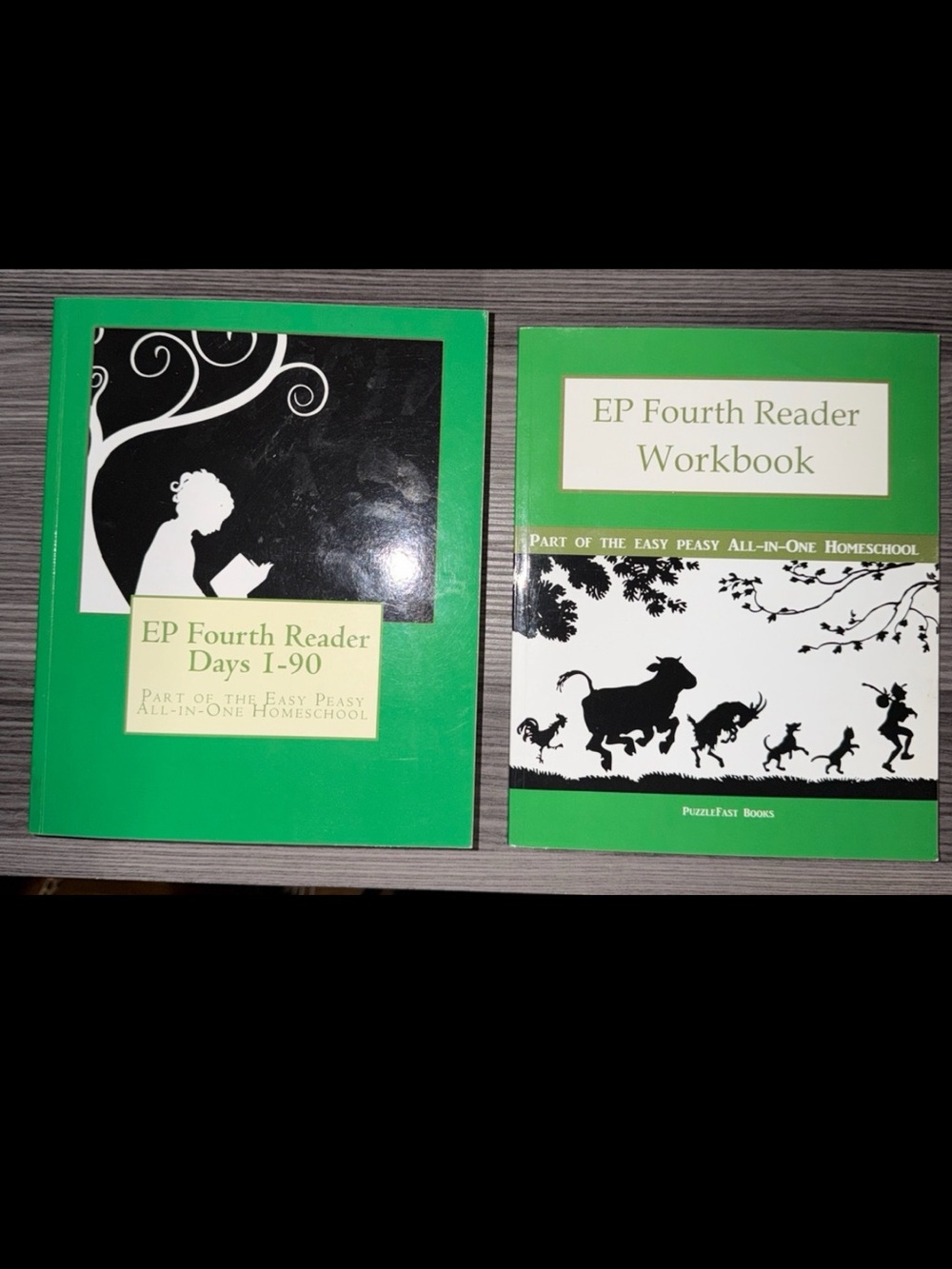 Easy Peasy 4th Grade Reader & workbook